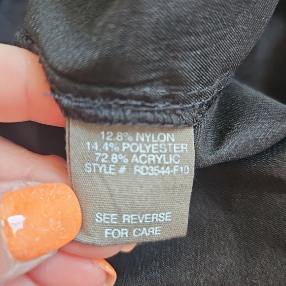 Ryu layerd Ruffle sweater dress Gray Black Peticoat size S Coquette Whimsigoth - Picture 7 of 11